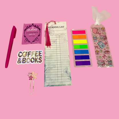 ☕📚 Coffee & Books, Cozy Reader Gift Bundle