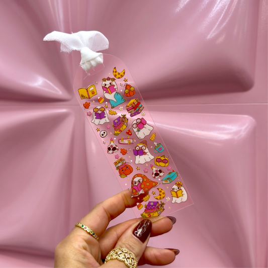 👻📚 Spooky Cute Acrylic Bookmark ✨🎃