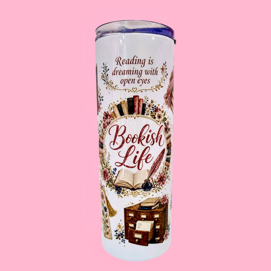 📚 Bookish Life 20oz Tumbler ☕✨📖
