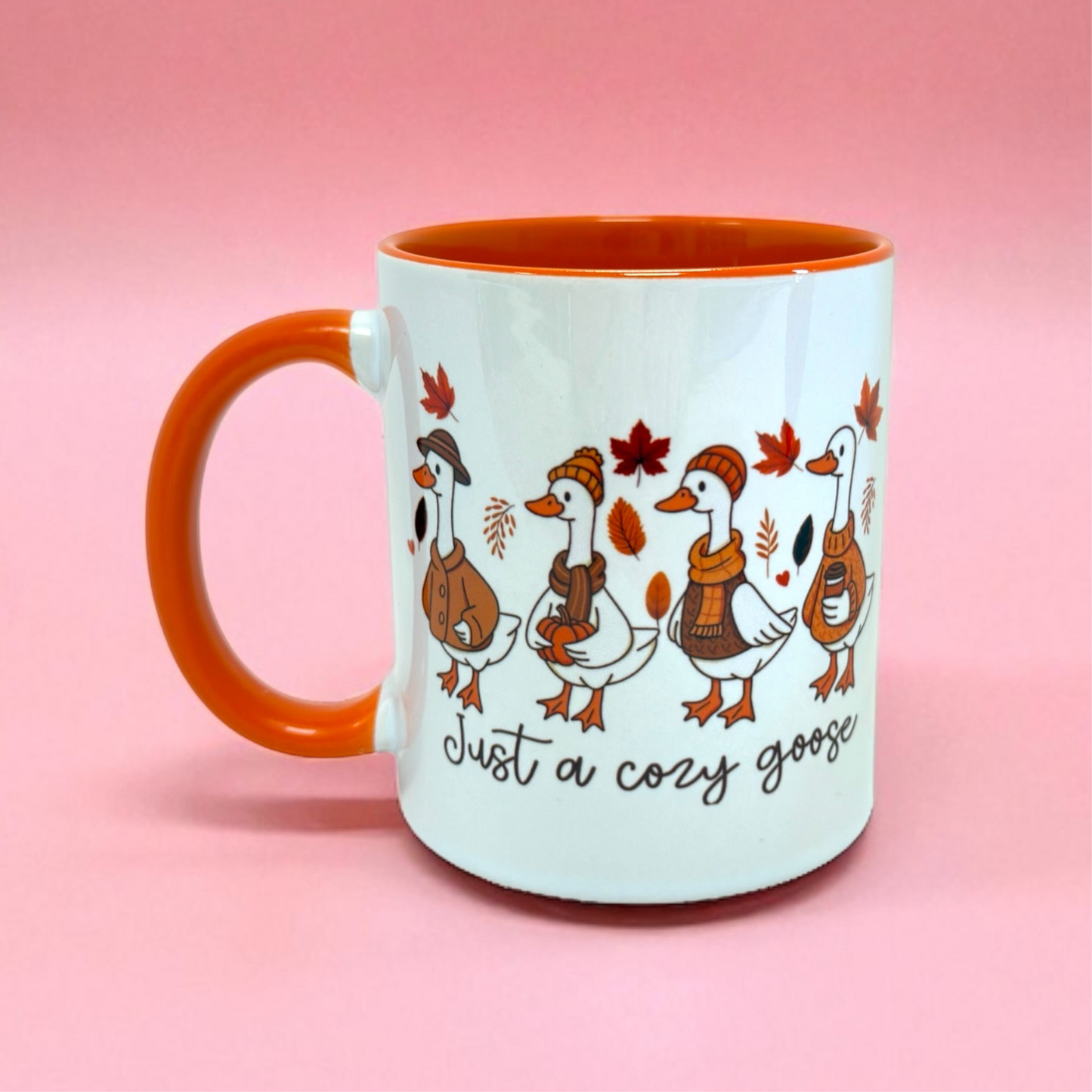 🧡 Just a Cozy Goose Mug | 11oz 🍂