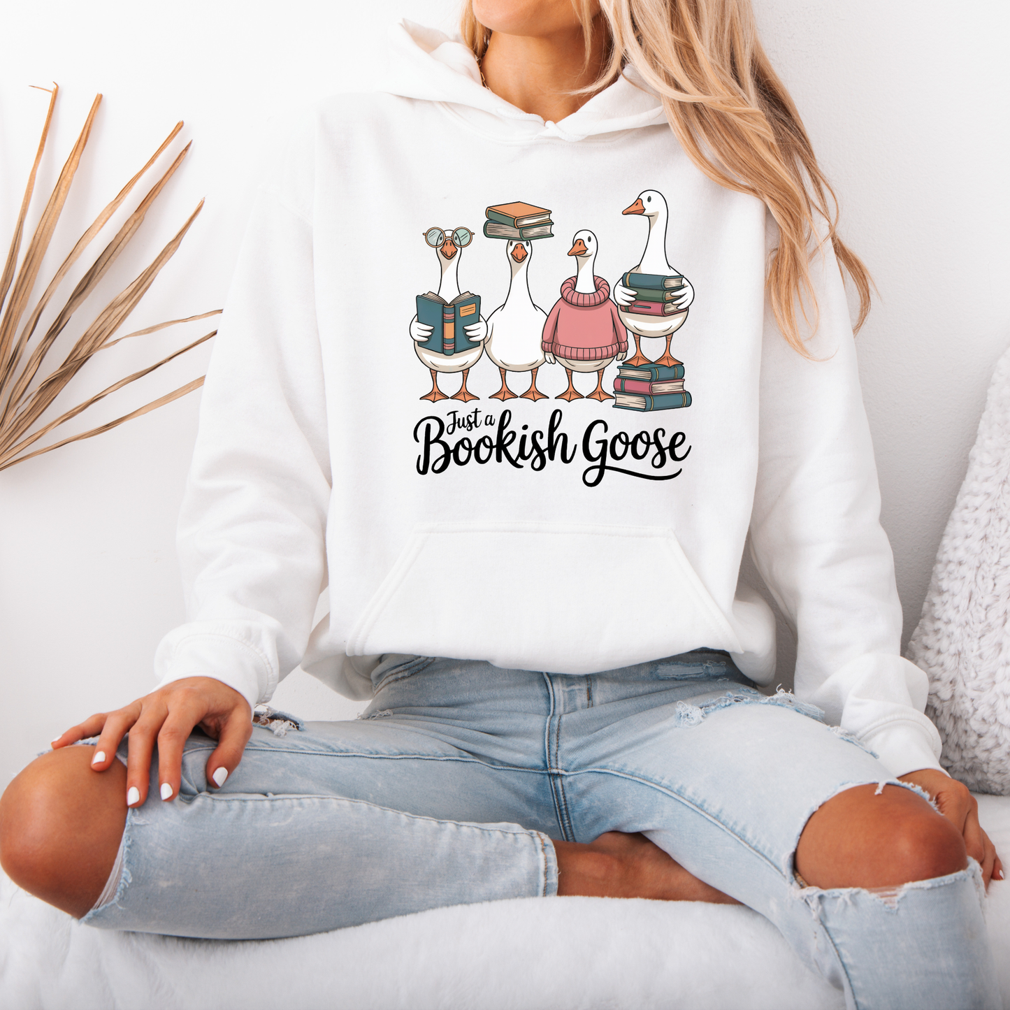 🪿📚 Just a Bookish Goose Luxuriously Thick Hoodie✨