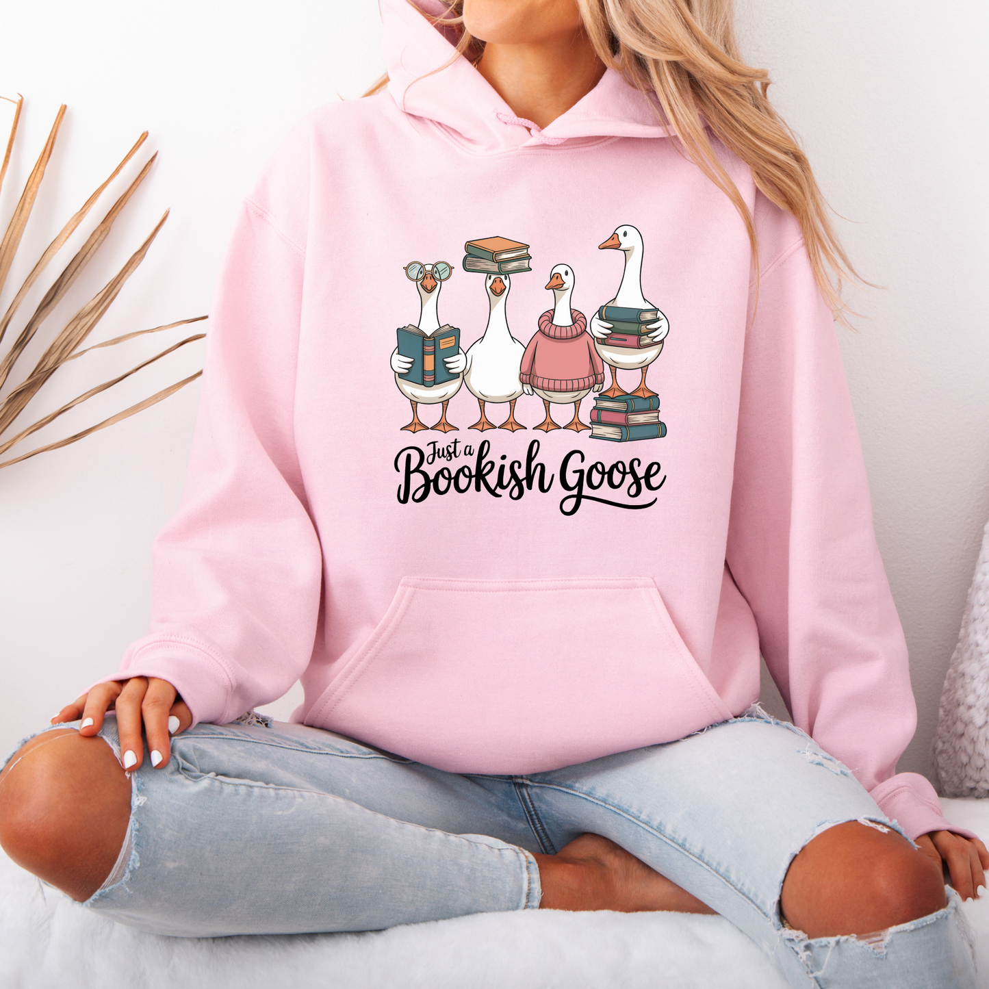 🪿📚 Just a Bookish Goose Luxuriously Thick Hoodie✨
