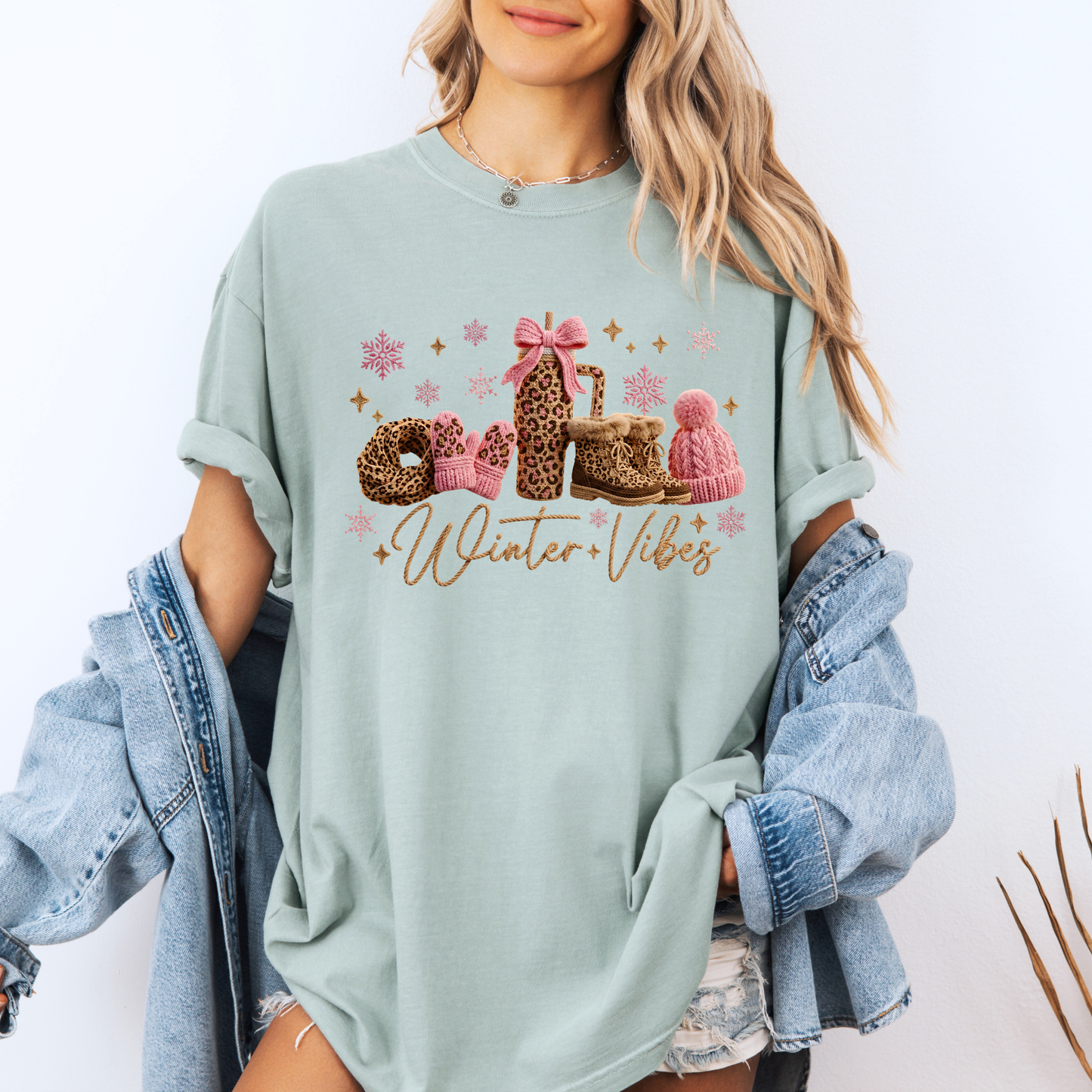 ❄️✨ Winter Vibes ✨❄️ 100% Organic Cotton T-Shirt