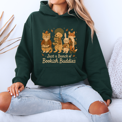 📚 Bookish Buddies Cozy Reader Luxuriously Thick Hoodie✨