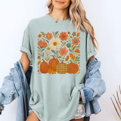 Harvest Stitch Garden - 100% Organic cotton T-shirt