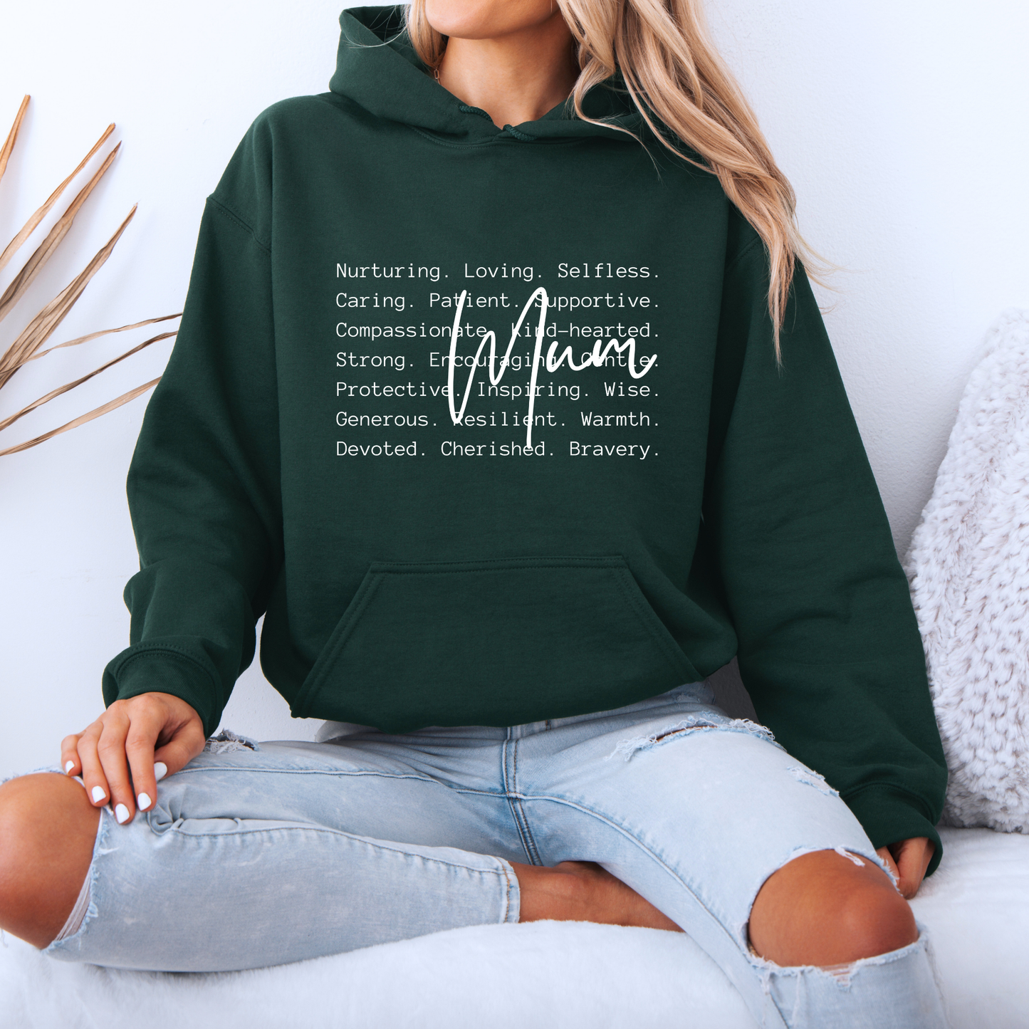 🤍 “Mama Nurturing, Loving, Selfless” ✨Luxuriously Thick Hoodie✨