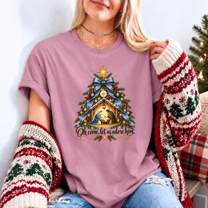 The Miracle of Christmas 🌟 Organic Cotton Christmas T-Shirt