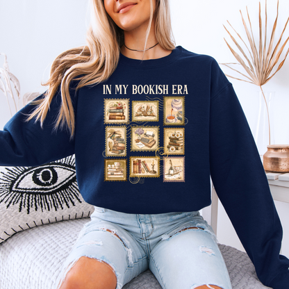 Stamped in Stories Organic Cotton Crewneck Sweatshirt