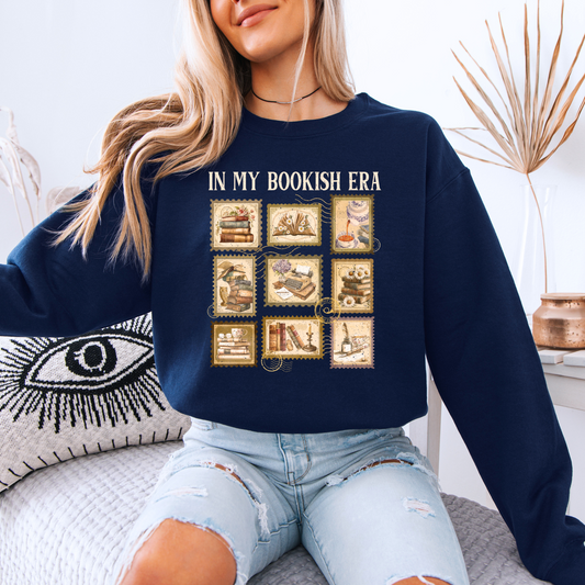 Stamped in Stories Organic Cotton Crewneck Sweatshirt