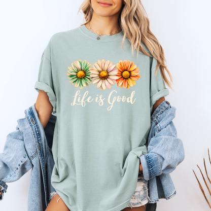 Life Is Good Daisy T-Shirt 🌼