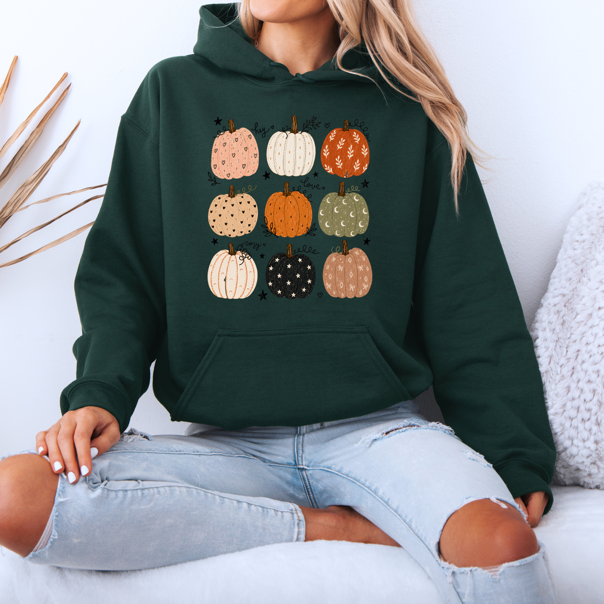 🎃🍂 Pumpkin Patch Cuties Premium Hoodie 🧡✨