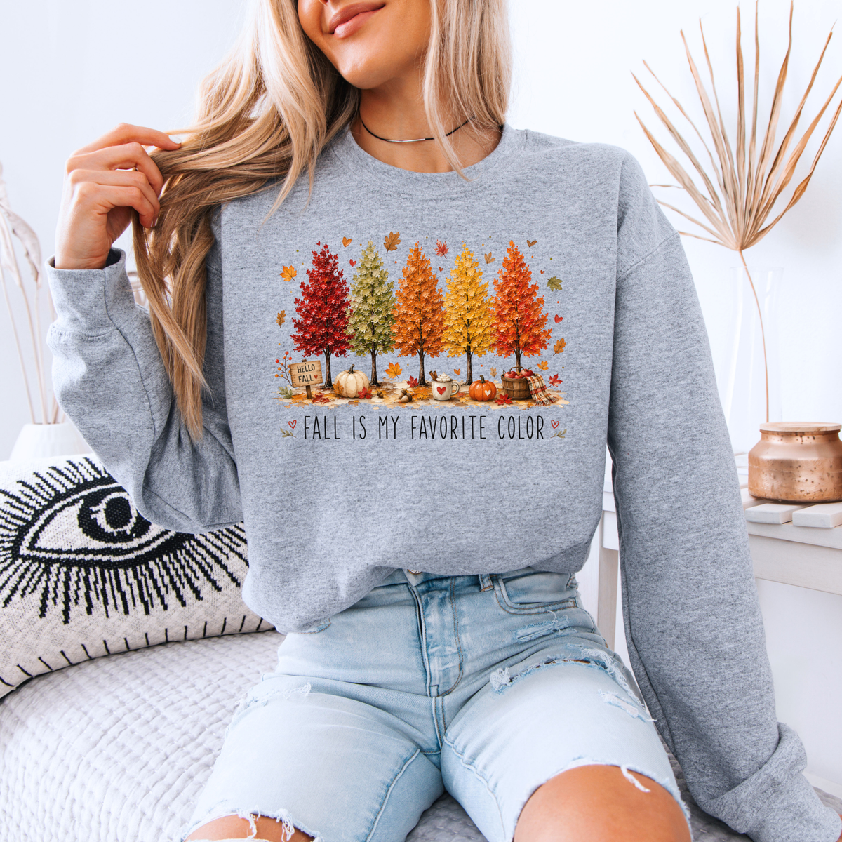 🍂🎨 Fall Is My Favourite Colour Soft Sweatshirt 🍁✨