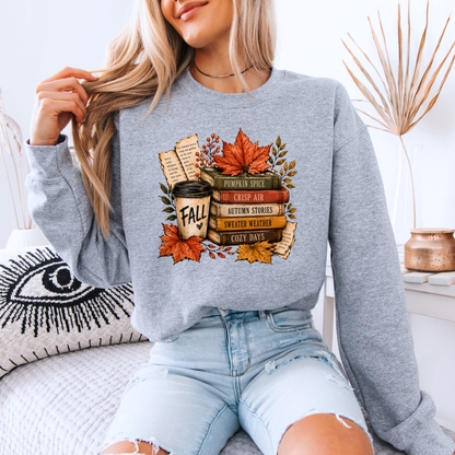 🍂 Autumn Stories Bookish Sweatshirt 📚