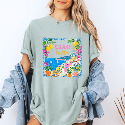 💙 Ciao Bella Seaside T-Shirt 🍋🌊