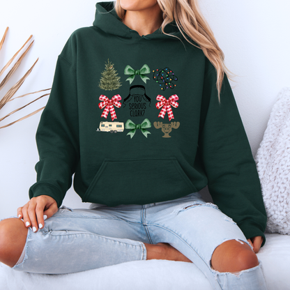 🎅🏼 You Serious, Clark? 🎄  Luxuriously Thick Hoodie