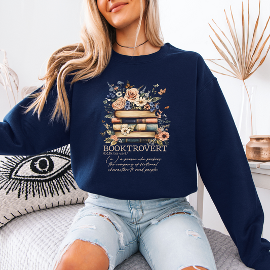 The Booktrovert Life Sweatshirt 📚✨