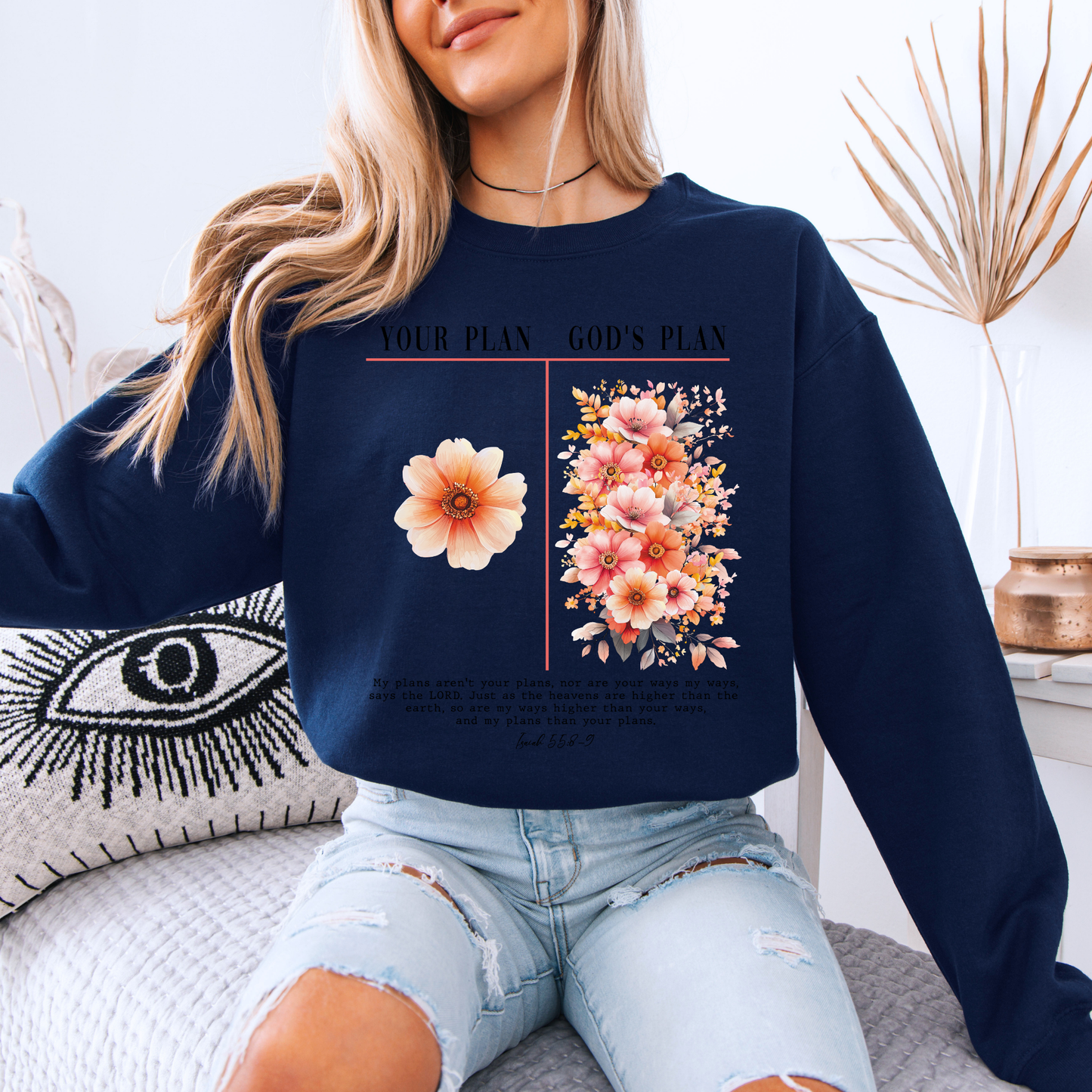 🌸 Your Plan God’s Plan Sweatshirt 🙏