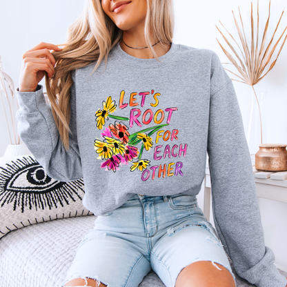 🌻💖 Floral Kindness Sweatshirt 🌸✨