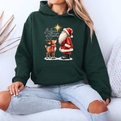 Believe in the Magic of Christmas 🎅🦌✨  Premium Christmas Hoodie