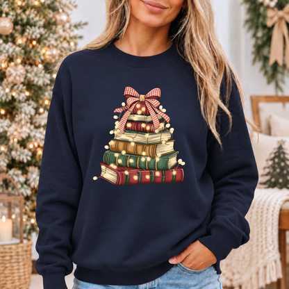 A Very Bookish Christmas 🎄📚 Cosy Christmas Sweatshirt