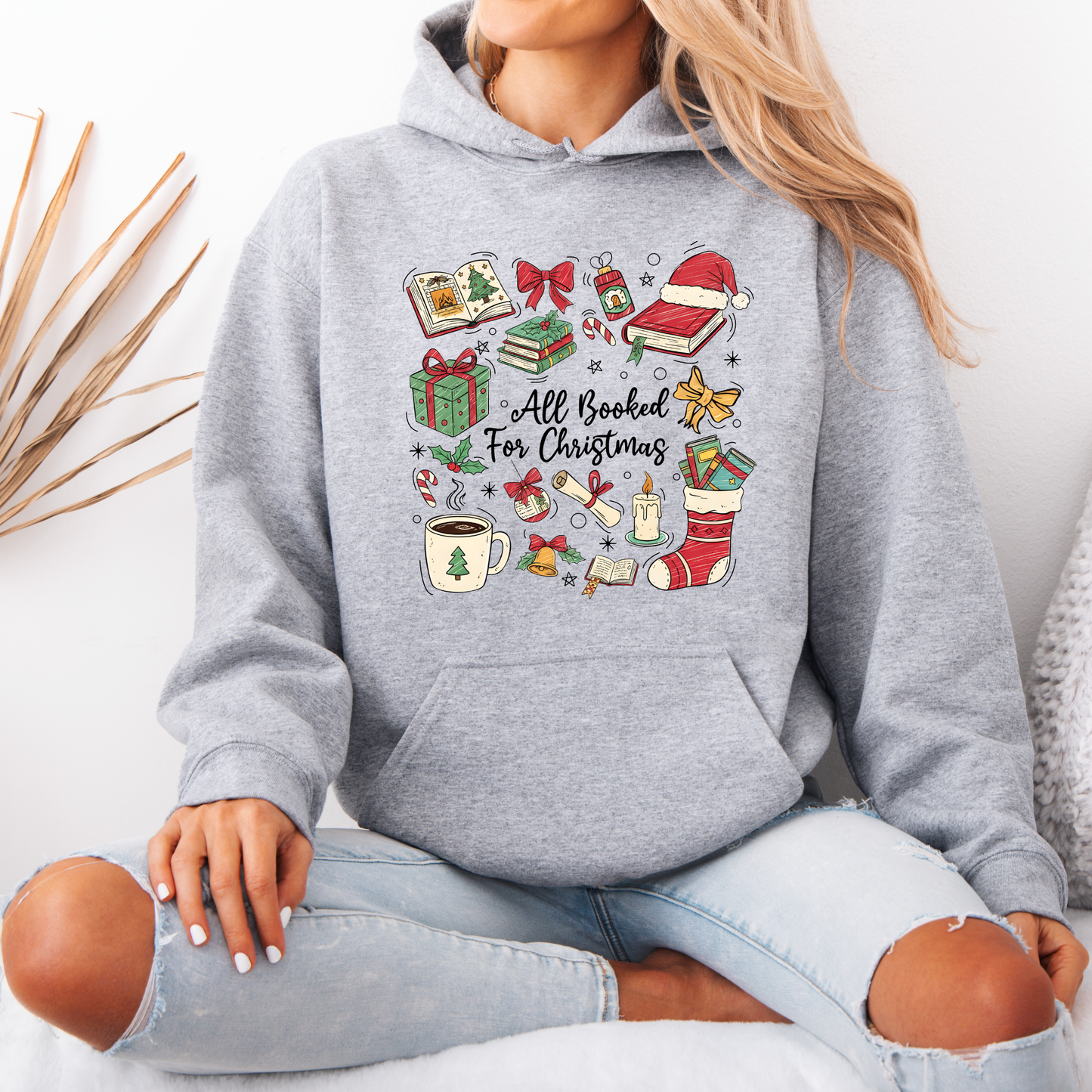 📚✨ Bookish Christmas ✨📚 Luxuriously Thick Hoodie
