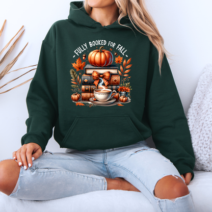 🍂📚 Fully Booked for Fall Hoodie 🎃☕