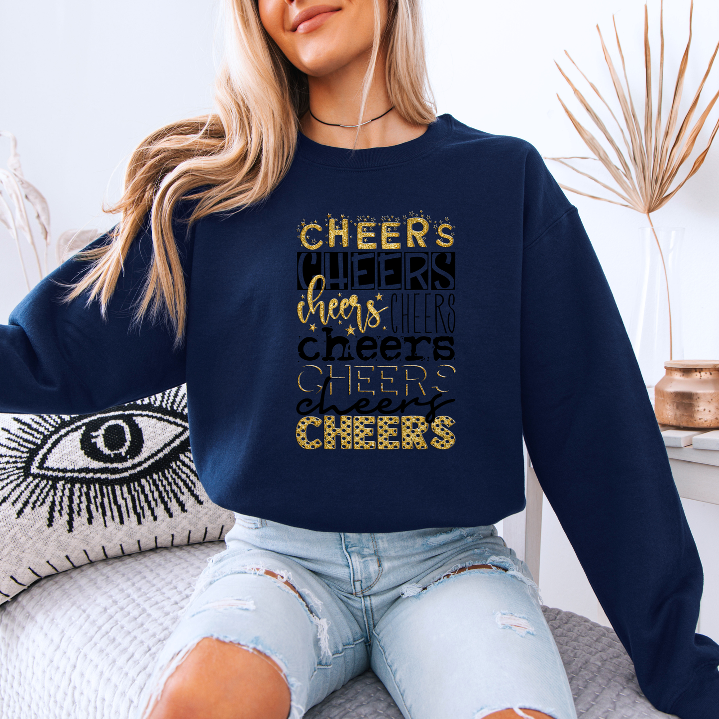 🍾✨ Cheers Celebration🎉 Organic Cotton Sweatshirt