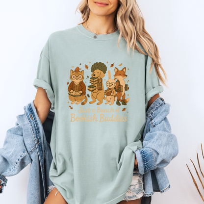 📚 Bookish Buddies Cozy Reader 100% Organic Cotton T-Shirt