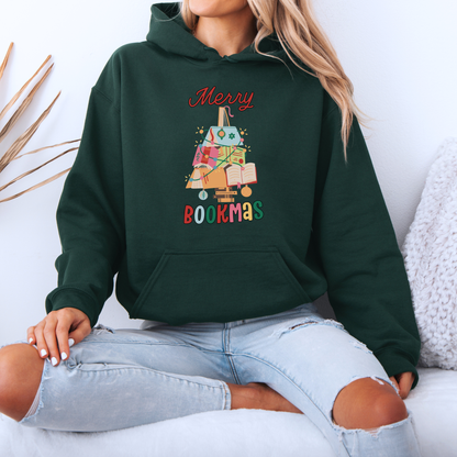 🎄 Merry Bookmas 📚  Luxuriously Thick Hoodie