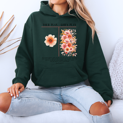 🙏 God’s Plan Floral Luxuriously Thick Hoodie ✨