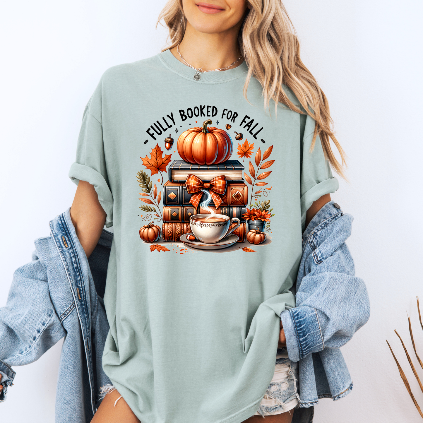 🍂📚 Fully Booked for Fall T-Shirt 🎃☕