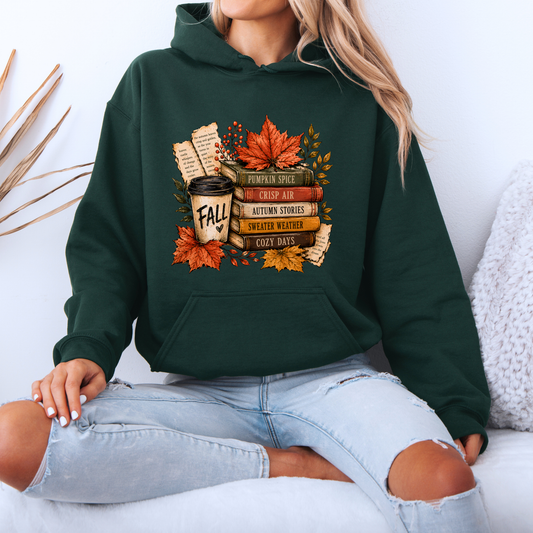 🍂 Fall Stories Bookish Hoodie 📚
