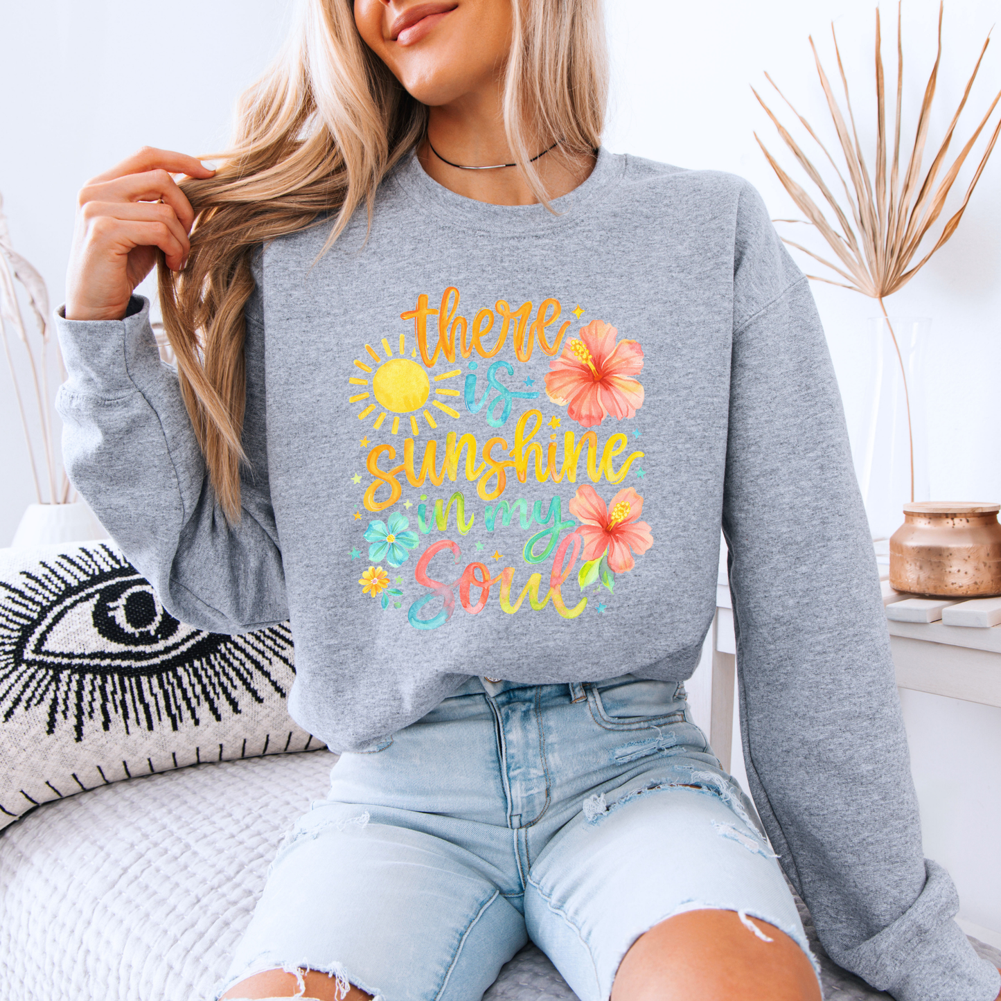 ☀️ Sunshine In My Soul Sweatshirt 🌺✨