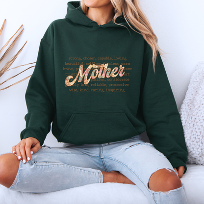 Mother Definition Luxury Thick Hoodie 🤍✨
