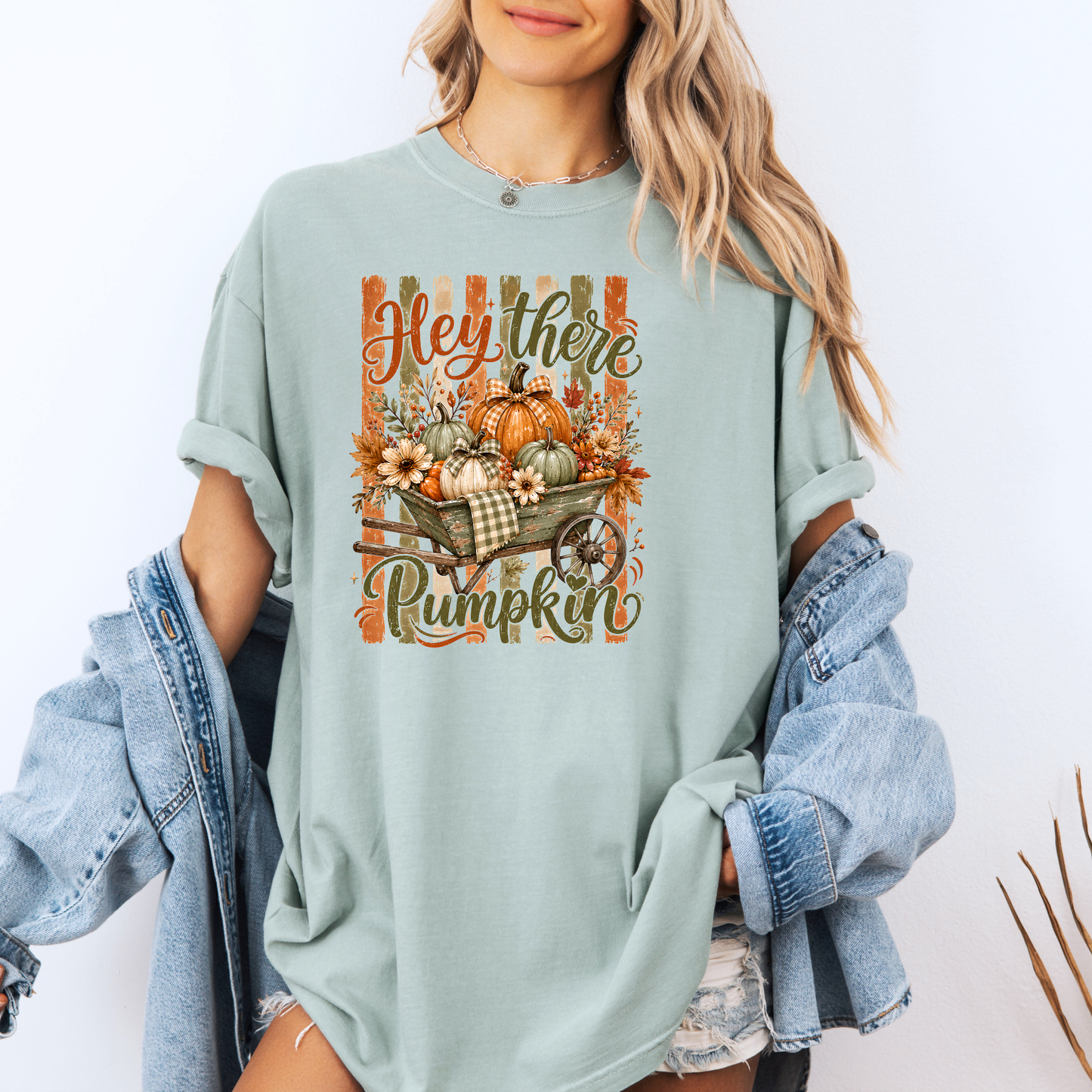 Hey There Pumpkin Autumn T-Shirt 🎃🍂