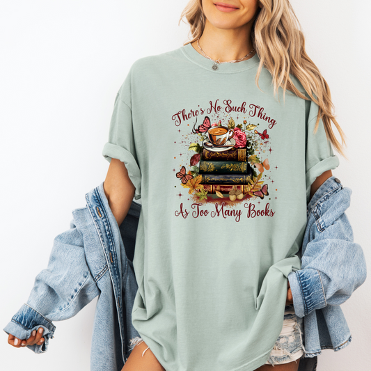 Books Are My Love Language  T-shirt 100% Organic Cotton