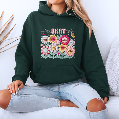 Luxurious Thick Bloom & Heal Hoodie 🌷