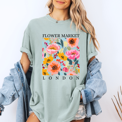 Evening Blossom Garden 🌺 t-shirt 100% Organic Cotton