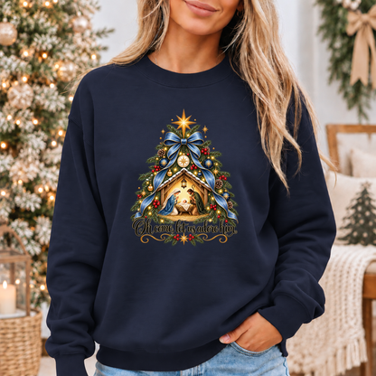 The Miracle of Christmas 🌟  Cosy Christmas Sweatshirt
