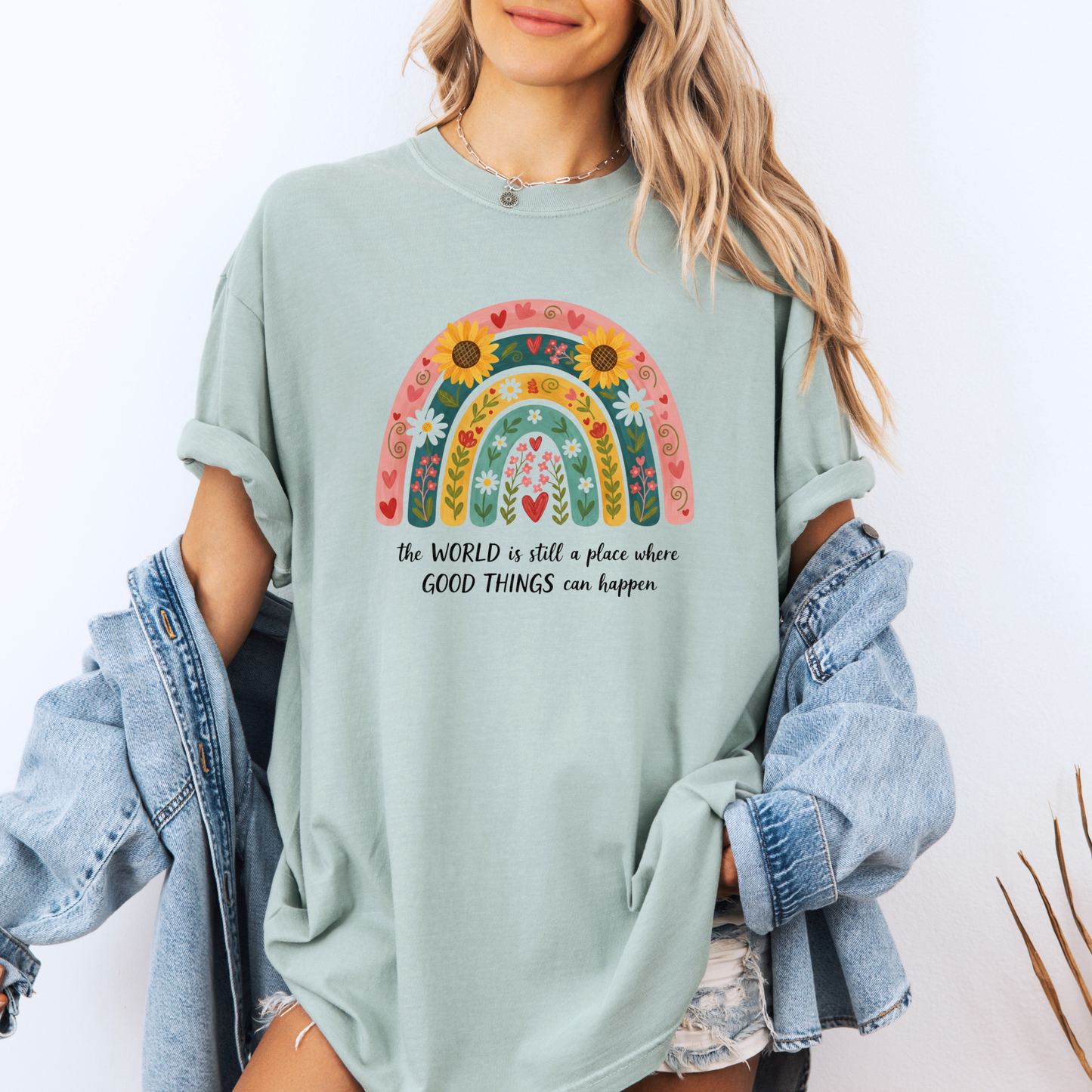 Spring Floral T-Shirt 🌸🌼🌷