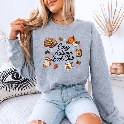 Cosy Autumn Book Club Sweatshirt 📚🍂