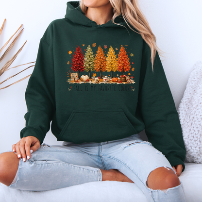 🍂🎨 Fall Is My Favourite Colour Premium Hoodie 🍁✨