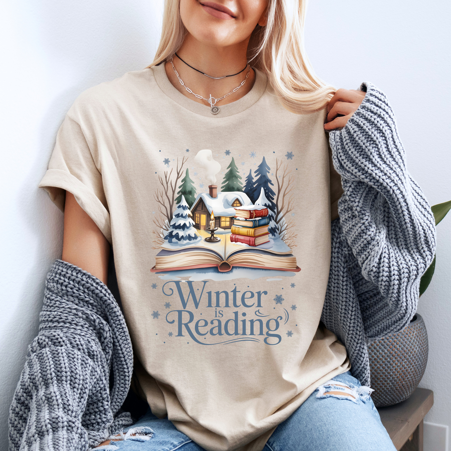 ❄️📖 Winter Is Reading✨
 100% Organic Cotton T-Shirt