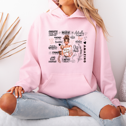 💖Believe in Yourself  Cozy Luxuriously Thick Hoodie✨☕️