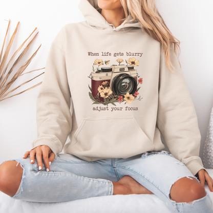 📸🌸 Adjust Your Focus
 Luxuriously Thick Hoodie✨