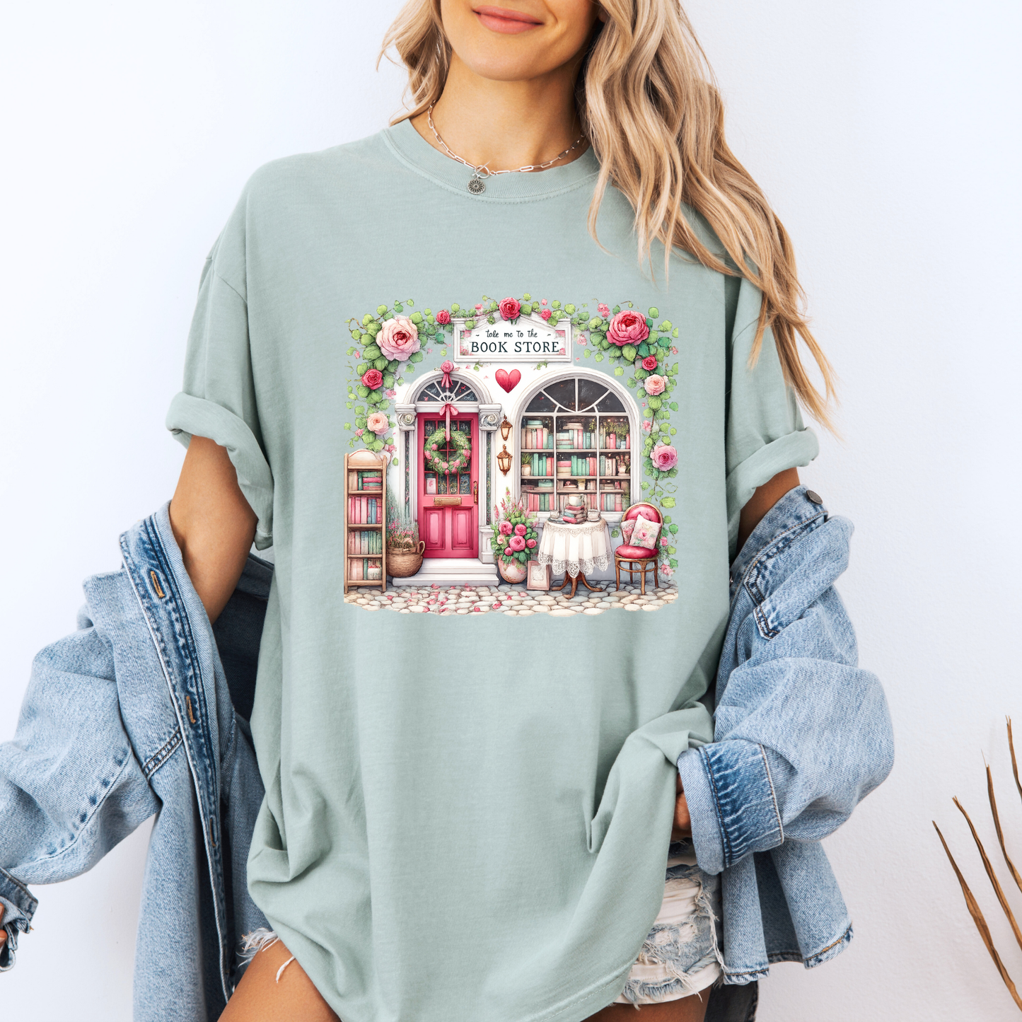 🏡📚 Welcome to the Bookstore
 100% Organic Cotton T-Shirt