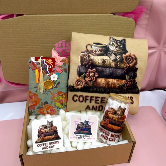 📚☕🐱 Coffee, Books & Cats Bookish Bundle ✨