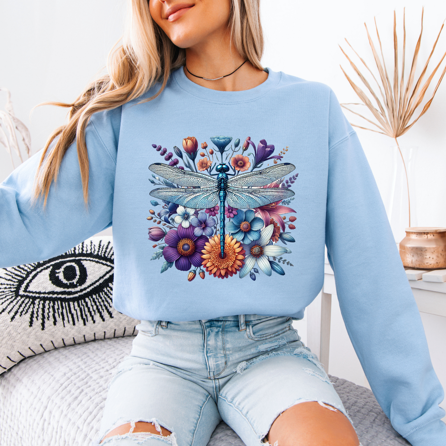 Dragonfly Garden Magic🦋🌺✨ 
 Sweatshirt ✨