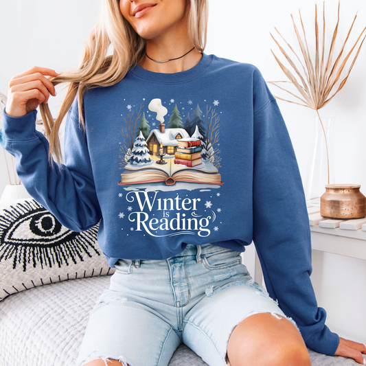 ❄️📖 Winter Is Reading✨ 🏡
Organic Cotton Sweatshirt