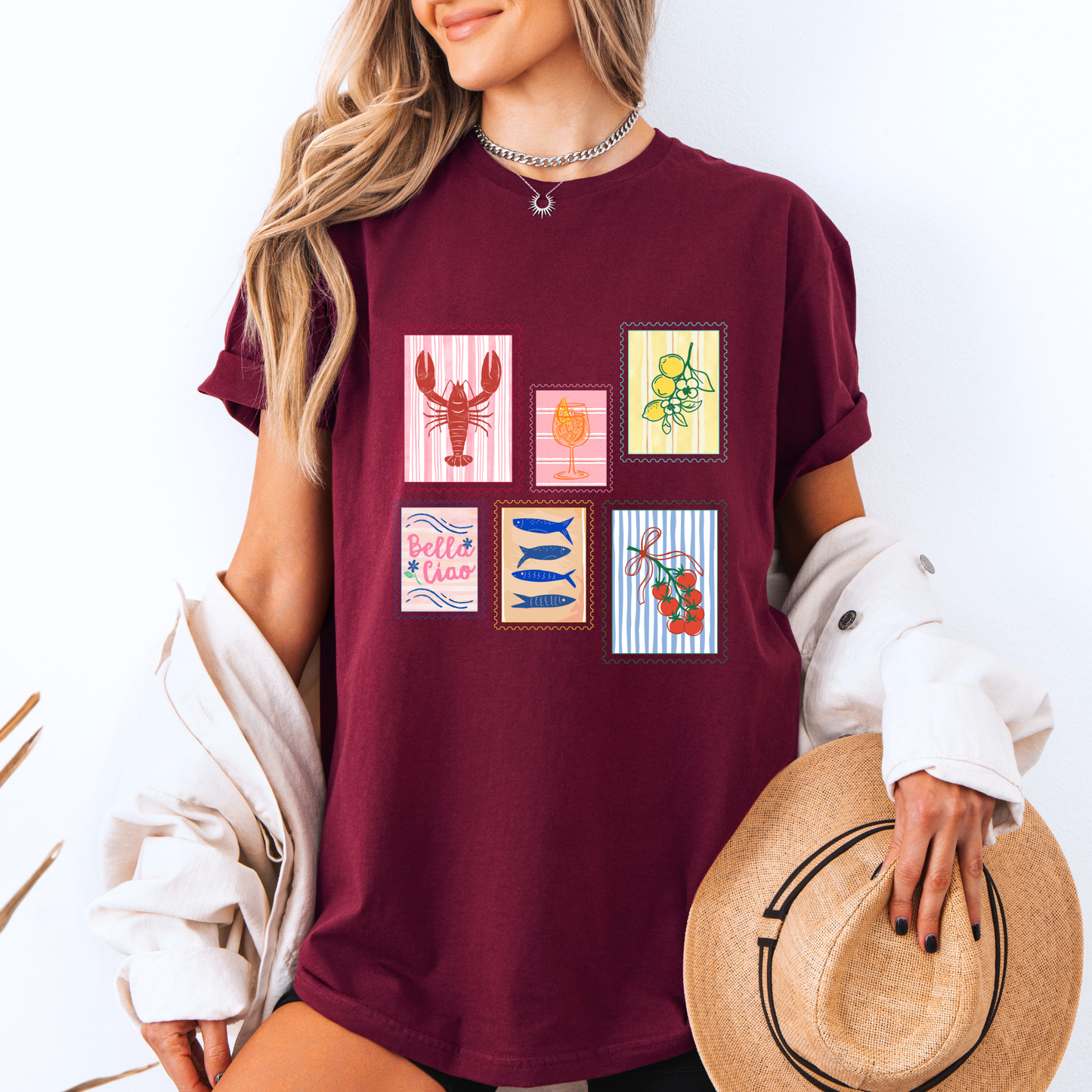 🍋🇮🇹 Amalfi Coast Graphic Tee 🌊✨